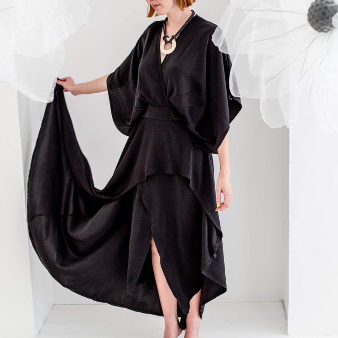 Kaftan Dress Black