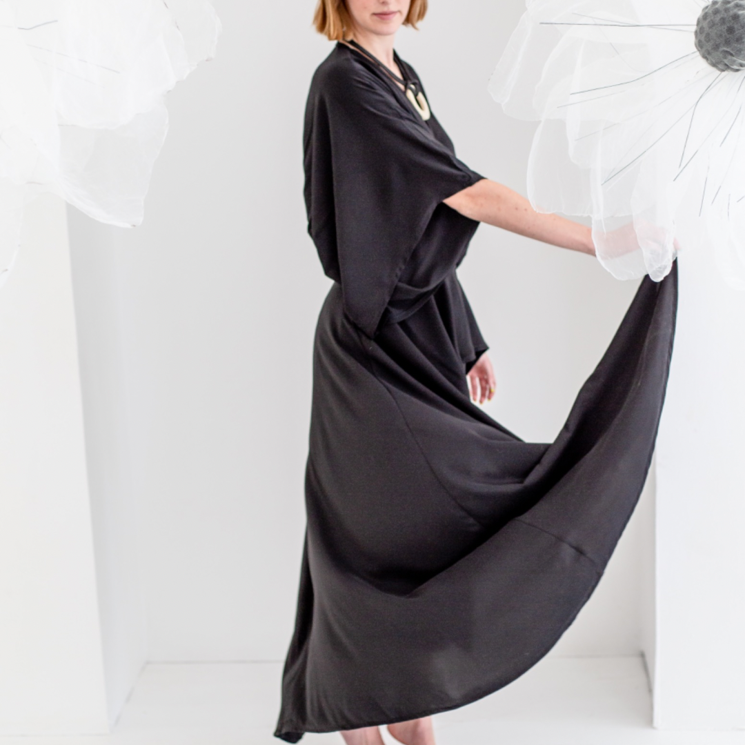 Kaftan Dress Black