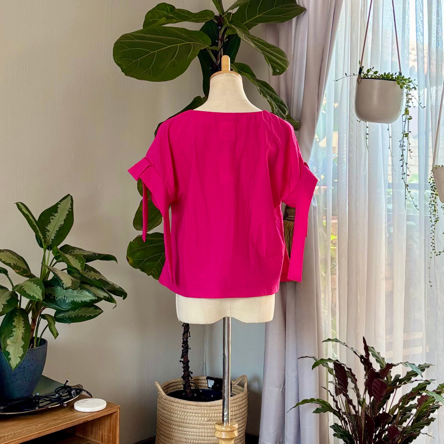 Lindi-Tee Cerise Pink