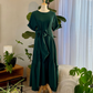 Bows & Frills dress Emerald Green