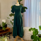 Bows & Frills dress Emerald Green