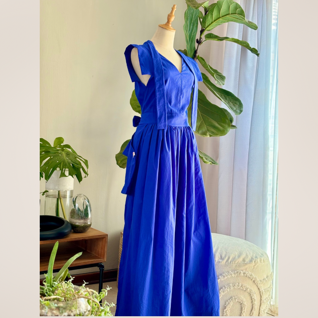 Inari Dress Royal Blue Mc Alpine Inari Dress Royal Blue Mc Alpine