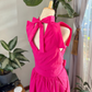 Inari Dress Cerise Pink
