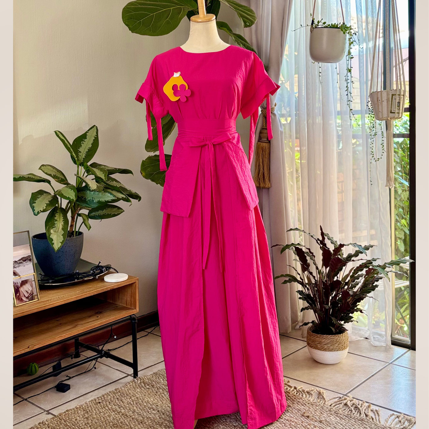 Tokyo Wrap Pants Cerise Pink