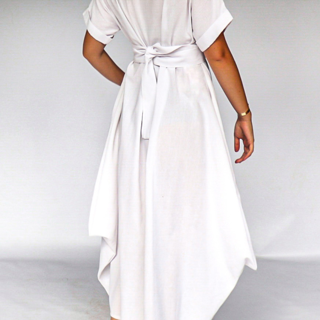 Aladdin Dress White