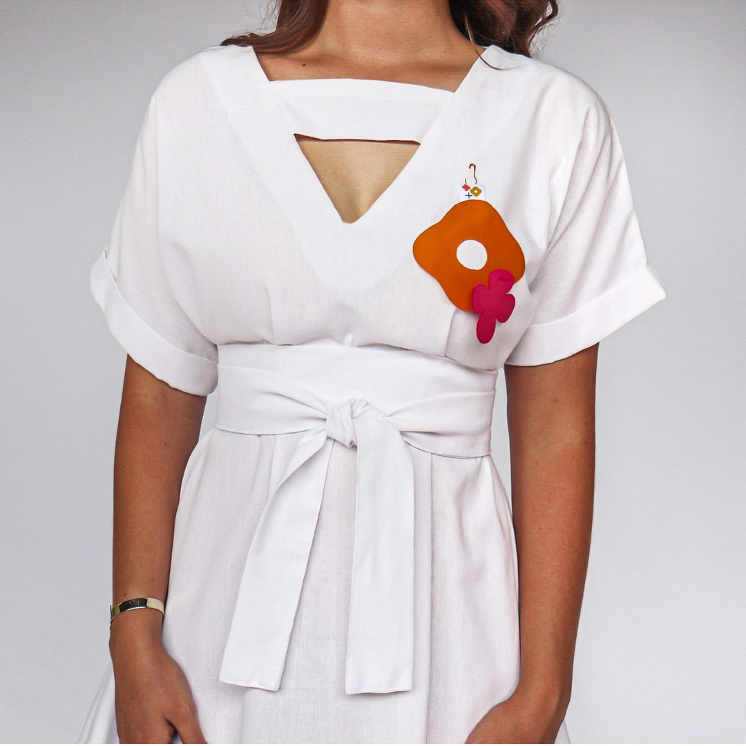 Aladdin Dress White